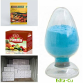 EDTA-Cu EDTA Copper Sodium CAS 14025-15-1water soluble organic fertilizer EDTA Cu